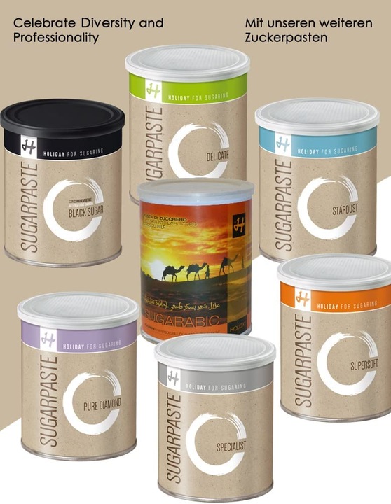 Produktbild Holiday Zuckerpaste Stardust Strong 1 kg