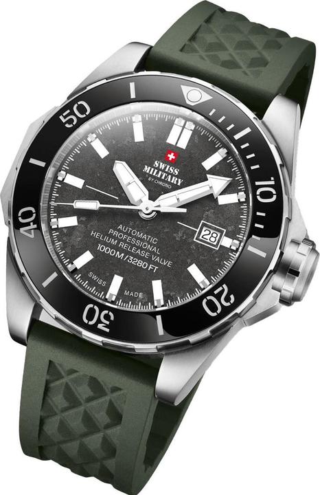 Immagine prodotto Swiss Military SMA34092.09 Automatico Diver 45mm 100ATM (45 mm)