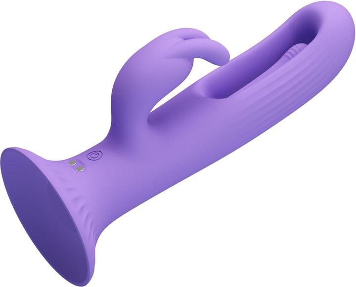 Actual product image Pretty Love - Killmoulis Rabbit Vibrator 12 Vibrationsmodi Lila