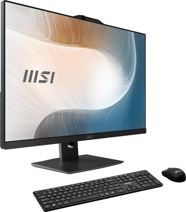 Actual product image MSI Modern AM272P 1M-1064XAT All-in-One schwarz 27" (68,6cm) FHD Display, Intel Core i3-100U, 16GB D (Intel Core 3 100U, 16 GB, 512 GB, Intel HD Graphics)