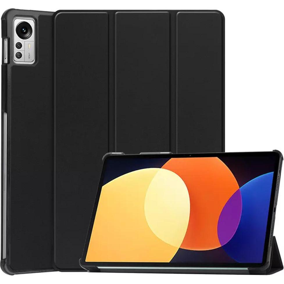 Techsuit - FoldPro - Xiaomi Pad 5 Pro 12.4 - Black (Xiaomi Pad 5 Pro), Cover tablet, Nero