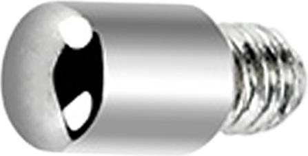 Produktbild Star Piercing Zapfen Dermal Anchor 1.2 mm Gewinde (ohne Messing, Chirurgenstahl 316L)