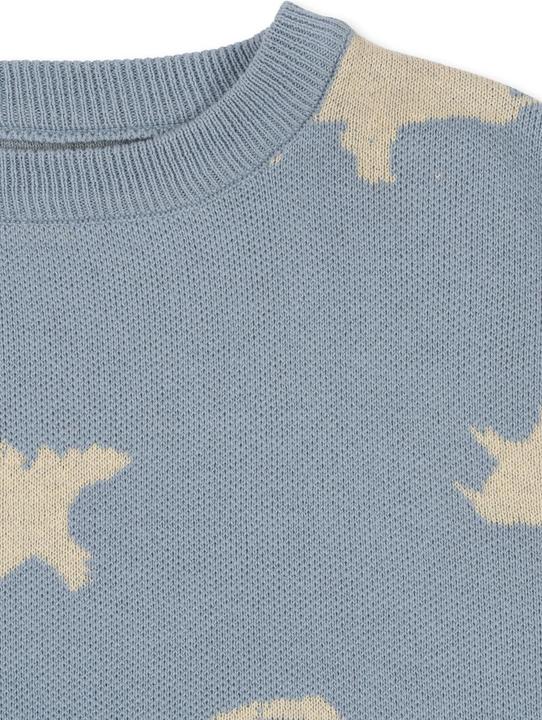 Produktbild Konges Slojd Lapis Strickpullover Dino Mist (80)