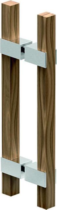 Pauli+Sohn Maniglia in legno per porta sauna