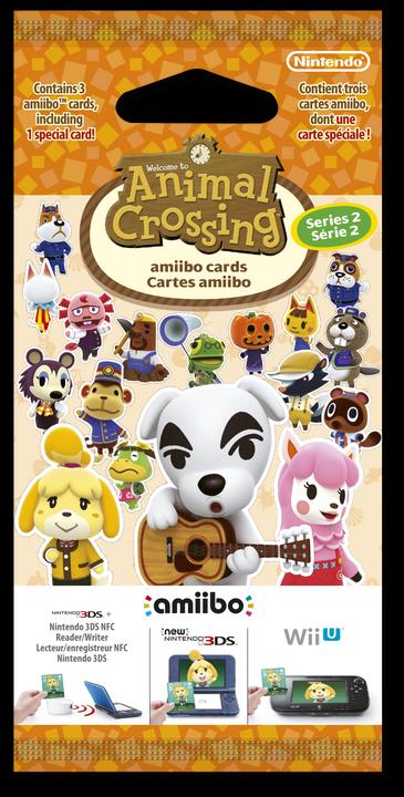 Actual product image Nintendo Animal Crossing amiibo cards - Series 2 (3DS, Wii U, Switch OLED, Switch, Switch Lite)