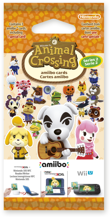 Actual product image Nintendo Animal Crossing amiibo cards - Series 2 (Switch Lite, Wii U, Switch OLED, Switch, 3DS)