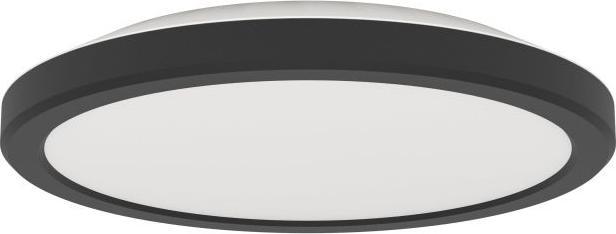 Produktbild EGLO Testara-E plafond ø211 10,8W 1350LM 4000K, Sort (1350 lm)