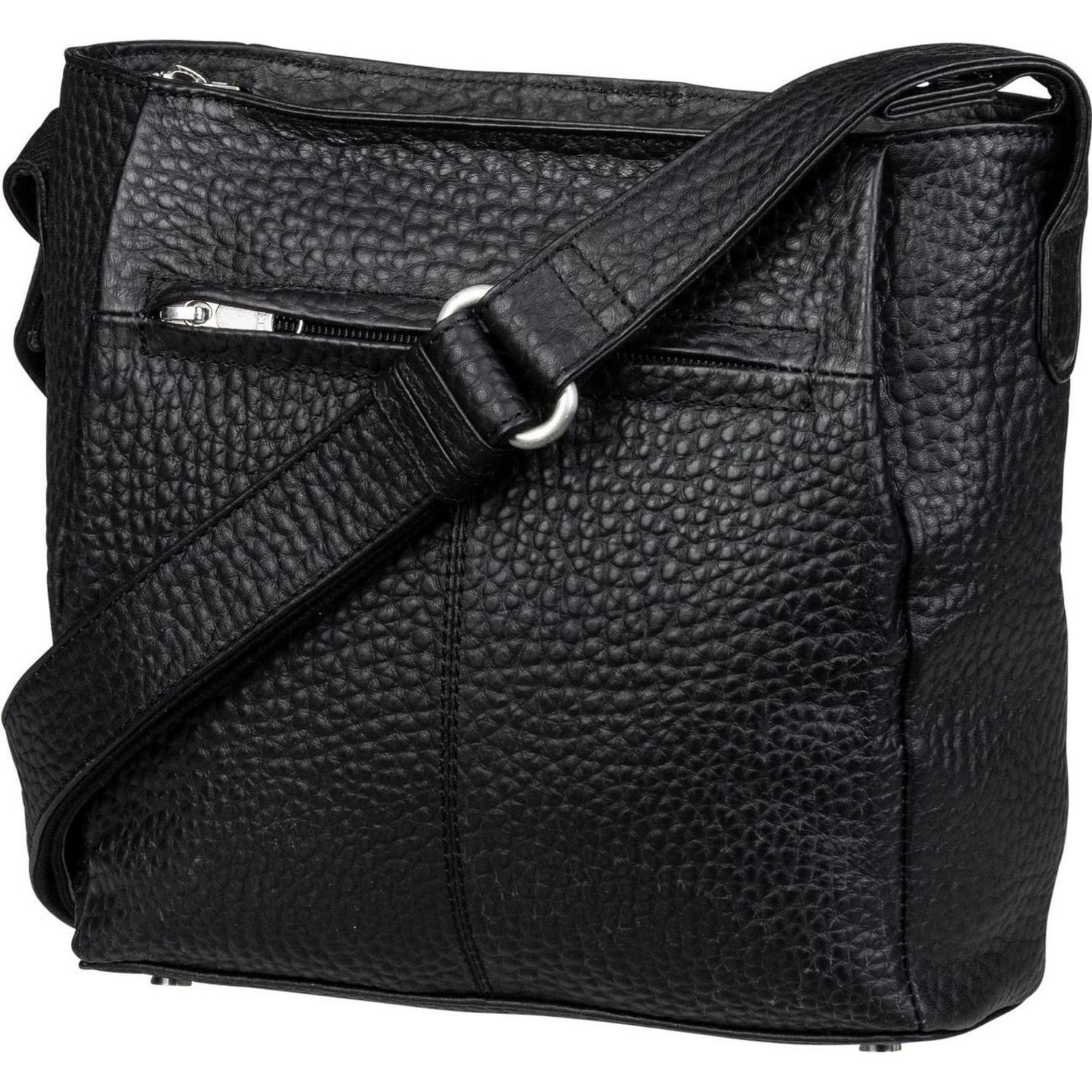 Thumbnail - Voi, Handtasche, Hirsch Beatrix Umhängetasche Leder 22 cm, Schwarz
