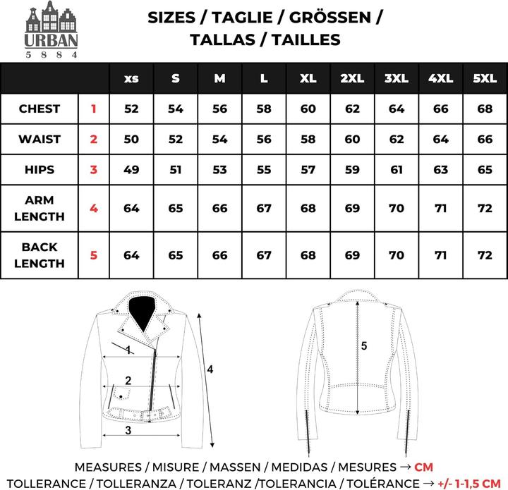 Actual product image Perfecto Leather Biker Jacket (L)