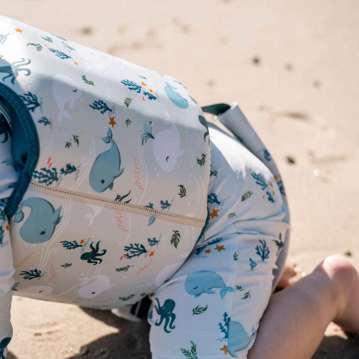 Productafbeelding Filibabba Svømmevest 1-2 år – Christian's Whale Tales (11 - 15 kg)