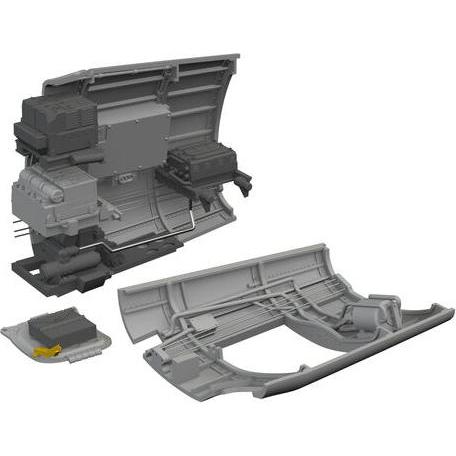 Eduard P-40E radio compartment PRINT