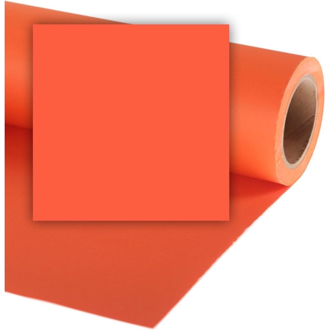 Colorama Hintergrundkarton 2.72 x 11m (272 cm, 1100 cm), Hintergrundsystem, Orange