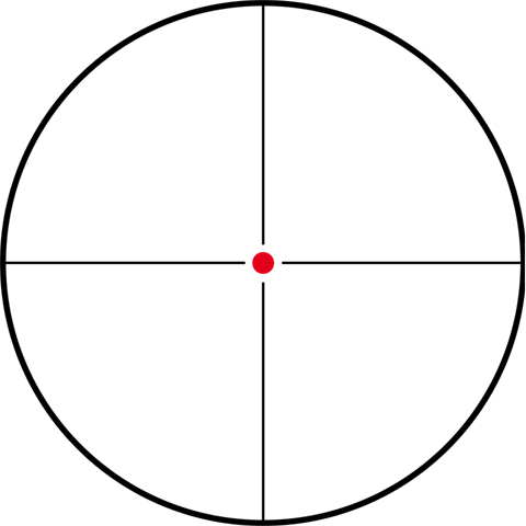 Actual product image Konus Riflescope Konuspro-Plus 6-24x50 With Illuminated Crosshairs (24 x, 50 mm)