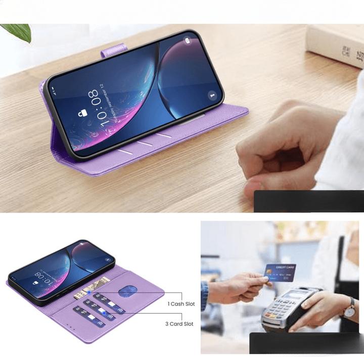 Produktbild Binfen Color Galaxy S25 / S24 - BINFEN Leder Etui Hülle mit RFID Blocker (Samsung Galaxy S25, Samsung Galaxy S24+)