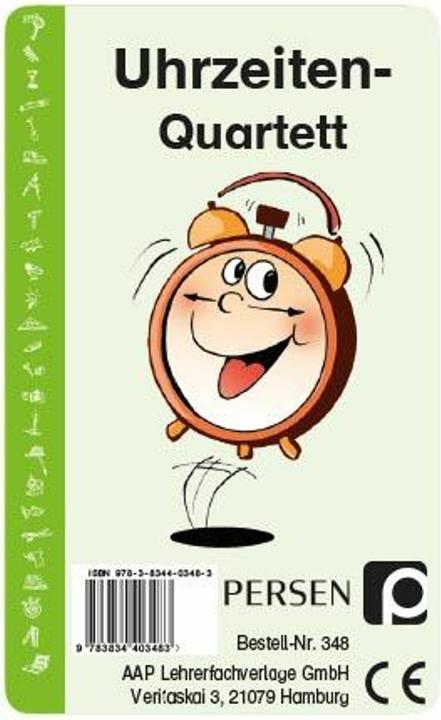 Actual product image Time Quartet (card game) (German)