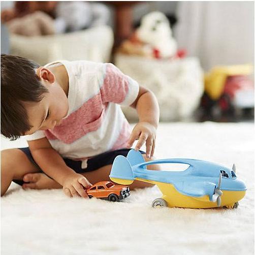 Actual product image Green Toys cargo plane with car
