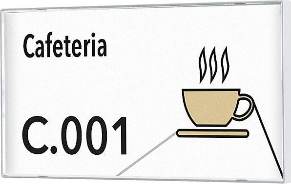Actual product image Moedel KAIRO Easy door label
