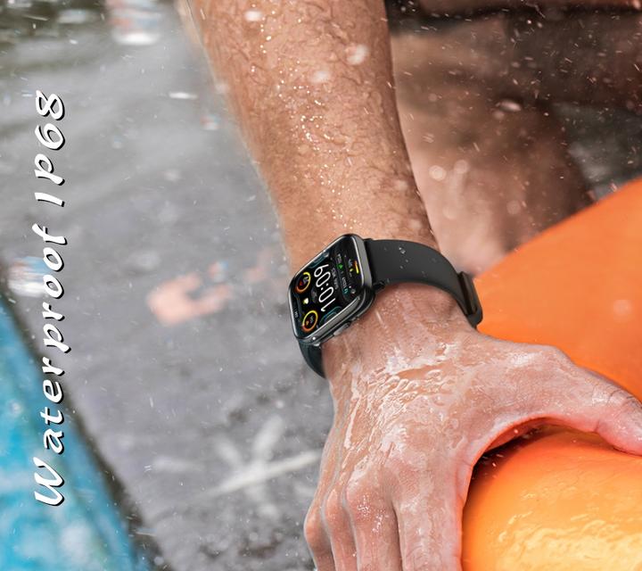 Produktbild RNCF31 SCHWARZ Damen-Smartwatch (40 mm)