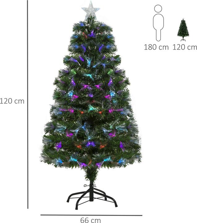 Actual product image Homcom Christmas tree (120 cm)