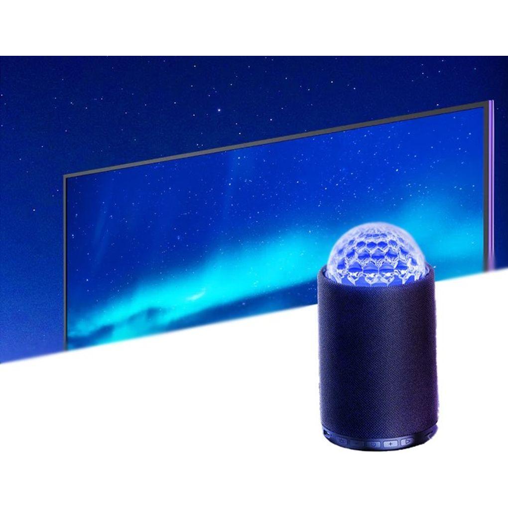 Thumbnail - Joyroom Maya Series RGB 8W Bluetooth Speaker - Black (4 h, Stromversorgung über USB), Bluetooth Lautsprecher, Schwarz