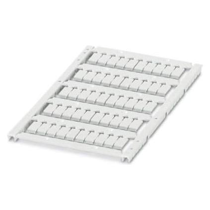 Phoenix Contact Marker voor Entrelec terminals 0830754 UCT6R-TM 6 Inhoud: 10 stuks., Kabels + Stekkers, Wit