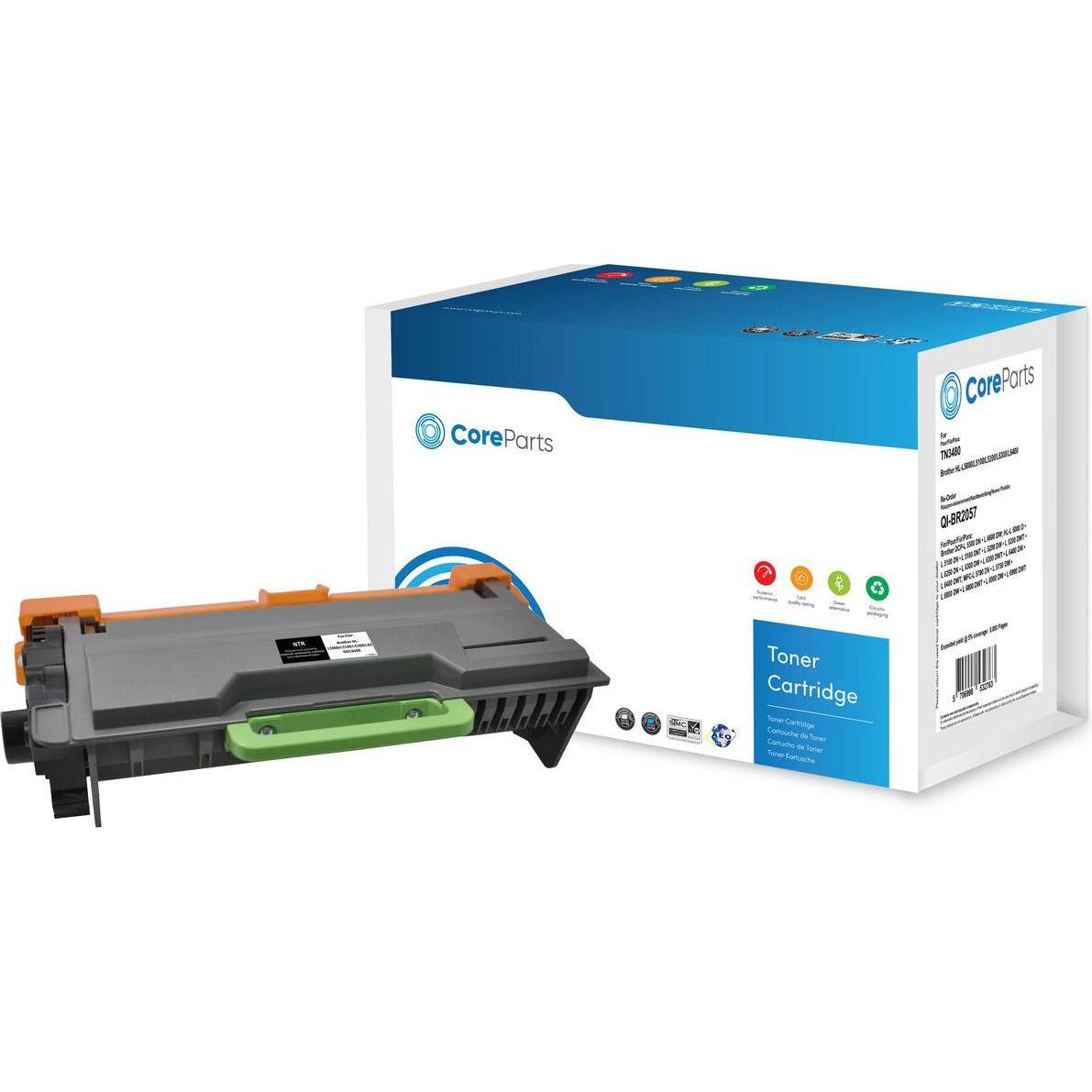 CoreParts, Toner, QI-BR2057 Tonerkartusche (e) Kompatibel (BK)