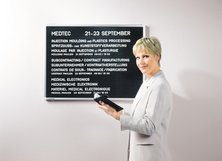 Produktbild Legamaster Rillentafel (30 x 40 cm)