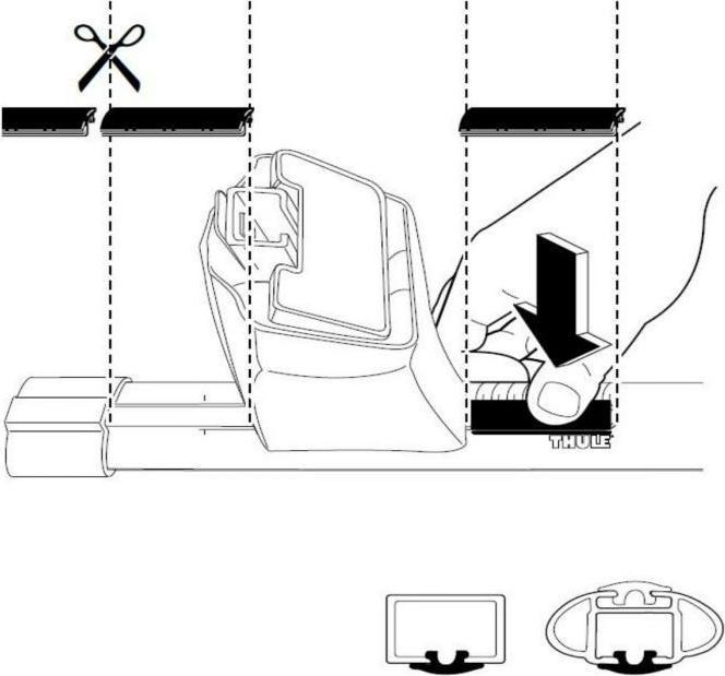 Productafbeelding Thule Adapter voor windruis