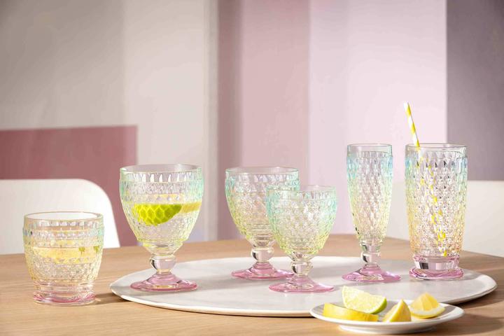 Produktbild Villeroy & Boch Boston Pearl Wein- und Sektgläser-Set (20 cl, 12 Gläser, Weingläser Set, Sektgläser)