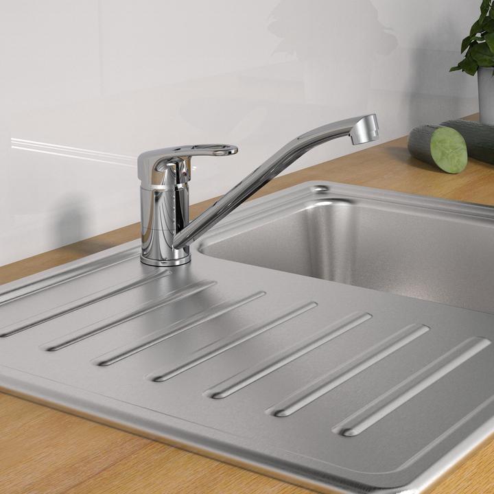 Image du produit Schütte Robinet Cuisine DANTE Robinet d'évier Chrome Pivotant 35550