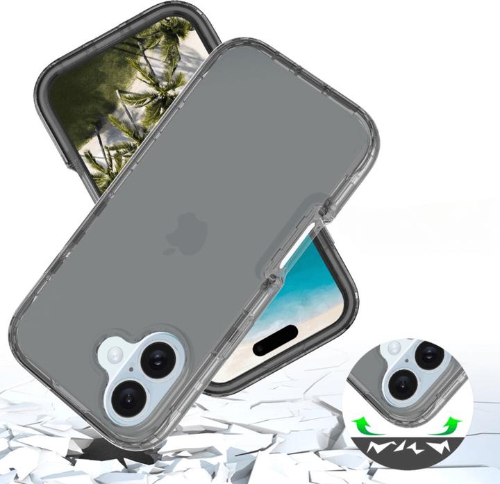 Actual product image Cover-Discount iPhone 16 Plus - Stossfeste Hybrid Handyhülle (Apple iPhone 16 Plus)