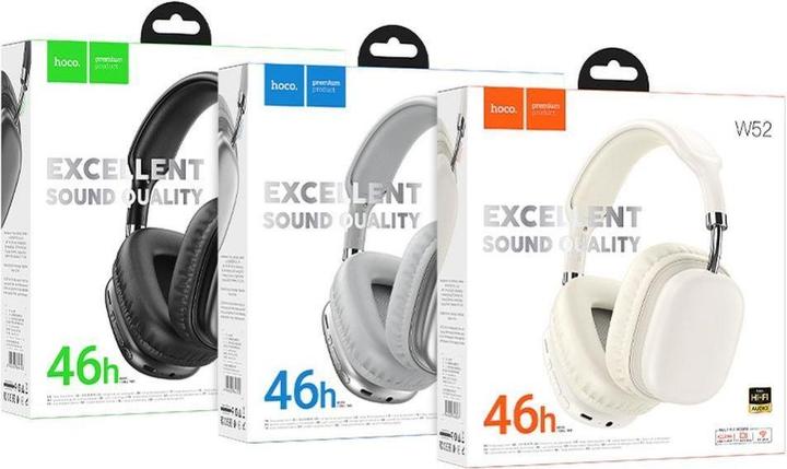 Actual product image Hoco W52 Plus Tone Headset In-Ear Wireless Bluetooth Schwarz (46 h, Wireless)