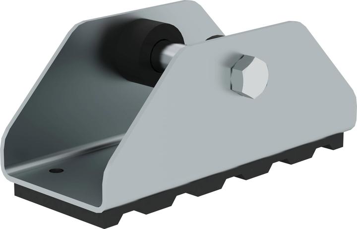 Image du produit Günzburger Pied pivotant avec support en caoutchouc, largeur 25 mm (Échelle deux plans)