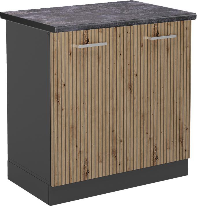 Anthrazit, Artisan Eiche