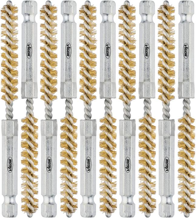 Immagine prodotto Vigor Set Di Spazzole In Ottone Da 8 mm
