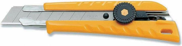 Produktbild Olfa Abbrechmesser 18mmmit Gummigriff am Griffmit Feststellknopf (Cutter)