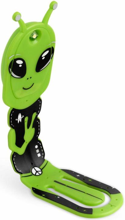 Actual product image Bookchair Flexilight Pals - Aliens Green - Leselam