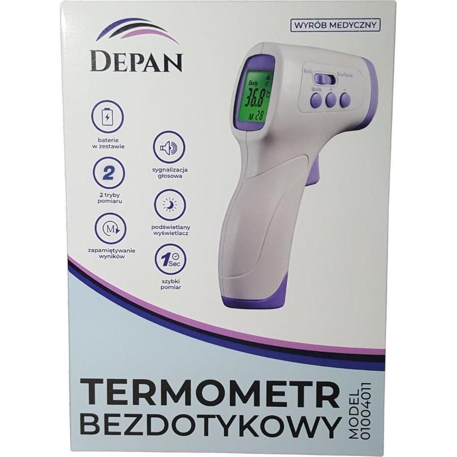 Thumbnail - Depa, Fieberthermometer, 01004011 biały (Stirn)