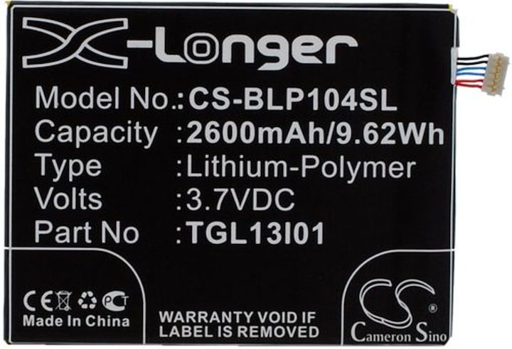 Produktbild NoName Battery for Maxon MX X3 etc