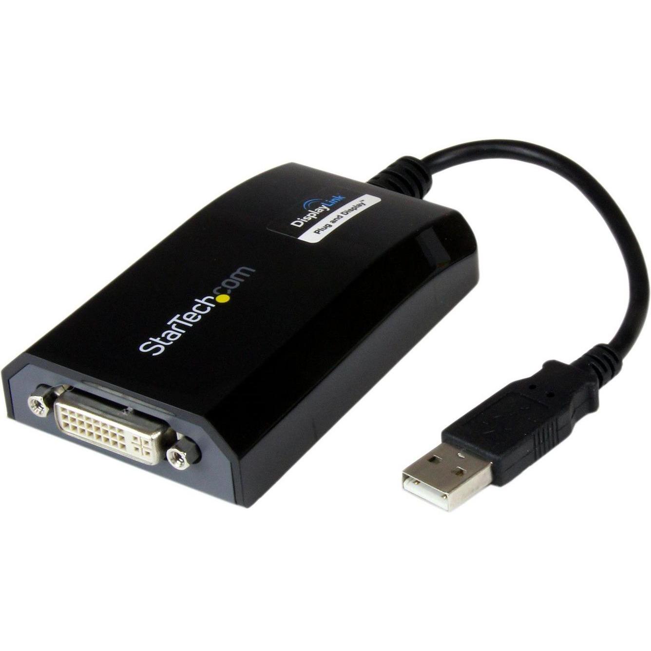 Thumbnail - StarTech USB2DVIPRO2, Data + Video Adapter