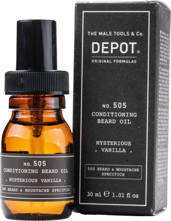 Image du produit Depot No. 505 Conditioning Beard Oil - Mysterious Vanilia 30 ml Huile à barbe (30 ml)