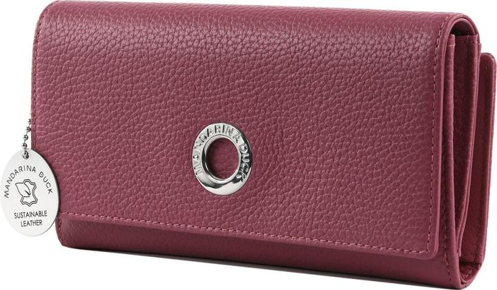 Actual product image Mandarina Duck Mellow Leather Wallet with Flap