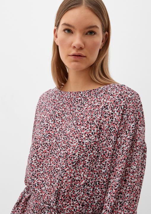 Produktbild s.Oliver Kleid Kleid mit Allover-Muster (40)