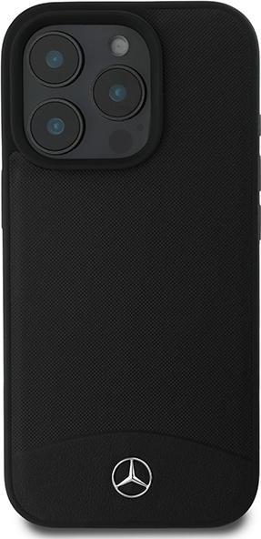 Produktbild Mercedes MEHMP16L23RBARK iPhone 16 Pro 6.3" czarny/black hardcase Textured And Plain Leather MagSafe (Apple iPhone 16 Pro)