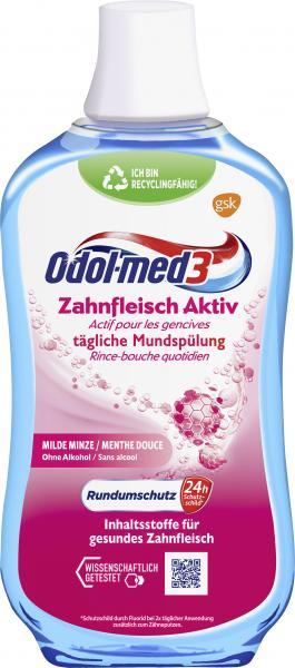 Produktbild Odol-med3 500ML ODOL-MED 3 ZAHNFLEISCH AKTIV (500 ml, Mundspülung)
