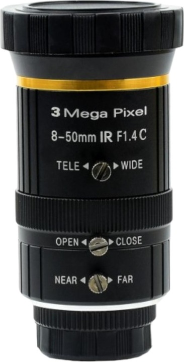 Actual product image WaveShare 8-50mm Zoom Lens Camera Module CS-Mount