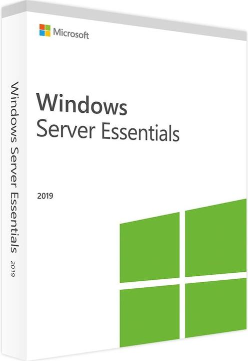 Actual product image Microsoft Windows Server 2019 Essentials (1 User, unlimited)