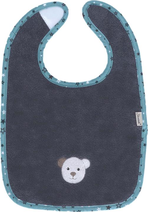Sterntaler Bavoir à scratch Ours polaire Elia