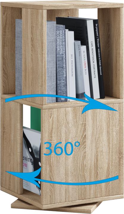 Actual product image VCM Wooden shelf rotatable Stifta L (34 x 34 x 74 cm)