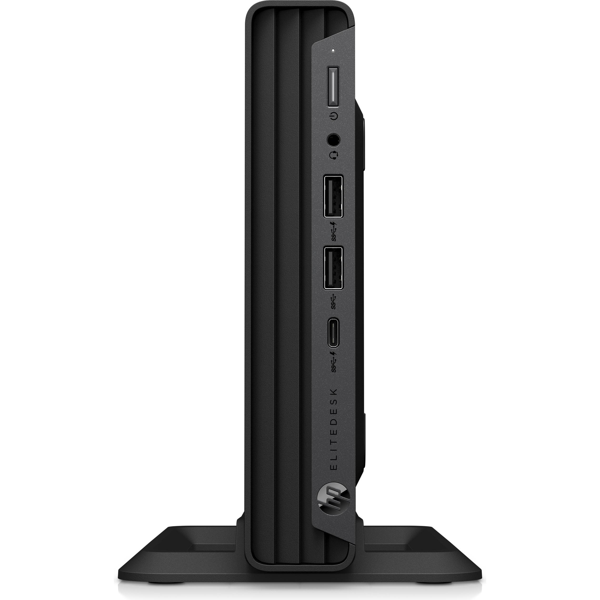 HP Elite Mini 805 G8 Desktop PC (AMD Ryzen 7 5700GE, 16 GB, 512.00 GB, AMD Radeon Graphics), PC, Sch